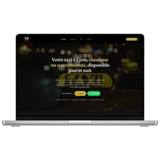 Aperçu du site Errejbi Taxi
