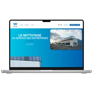 Aperçu du site Valente Nettoyage